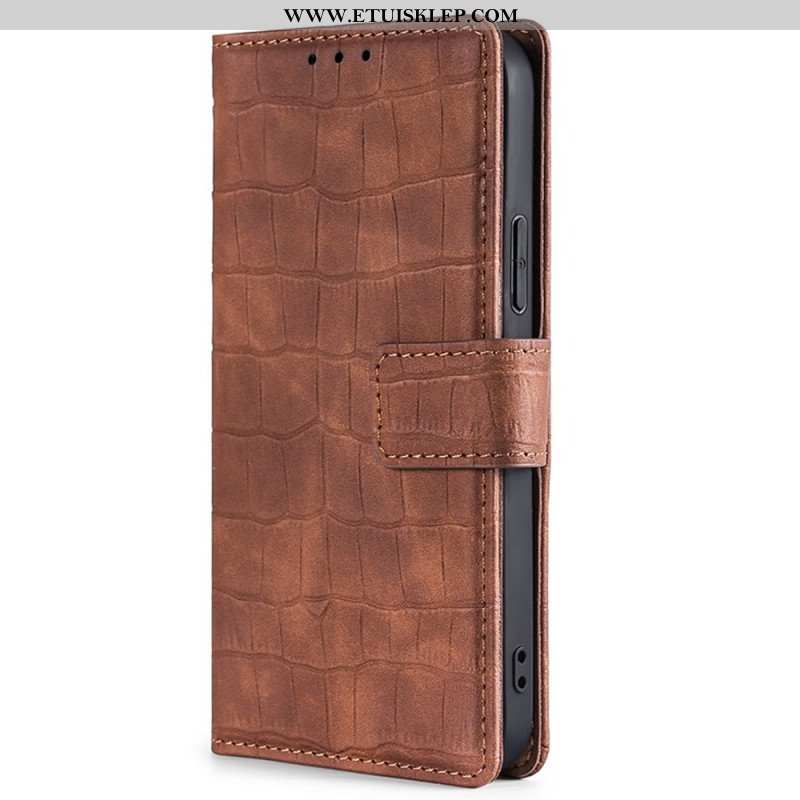 Etui Folio do Sony Xperia 1 IV Styl Krokodyla